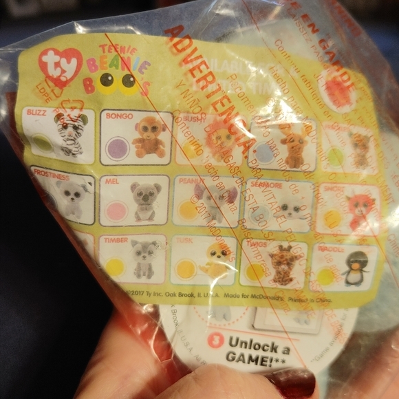 Ty Teenie Beanie Boo's 2017 Collectible Toys - set of 4 - Picture 6 of 6